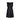 ARCHIVE - 1960s Pierre Balmain Silk Black Dress with Latticework Waistband