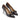ARCHIVE - 1960s Rayne Saffiano Leather with Grosgrain Bow Stiletto