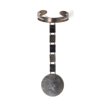 1969 Pierre Cardin Haute Couture Silver Collar Necklace