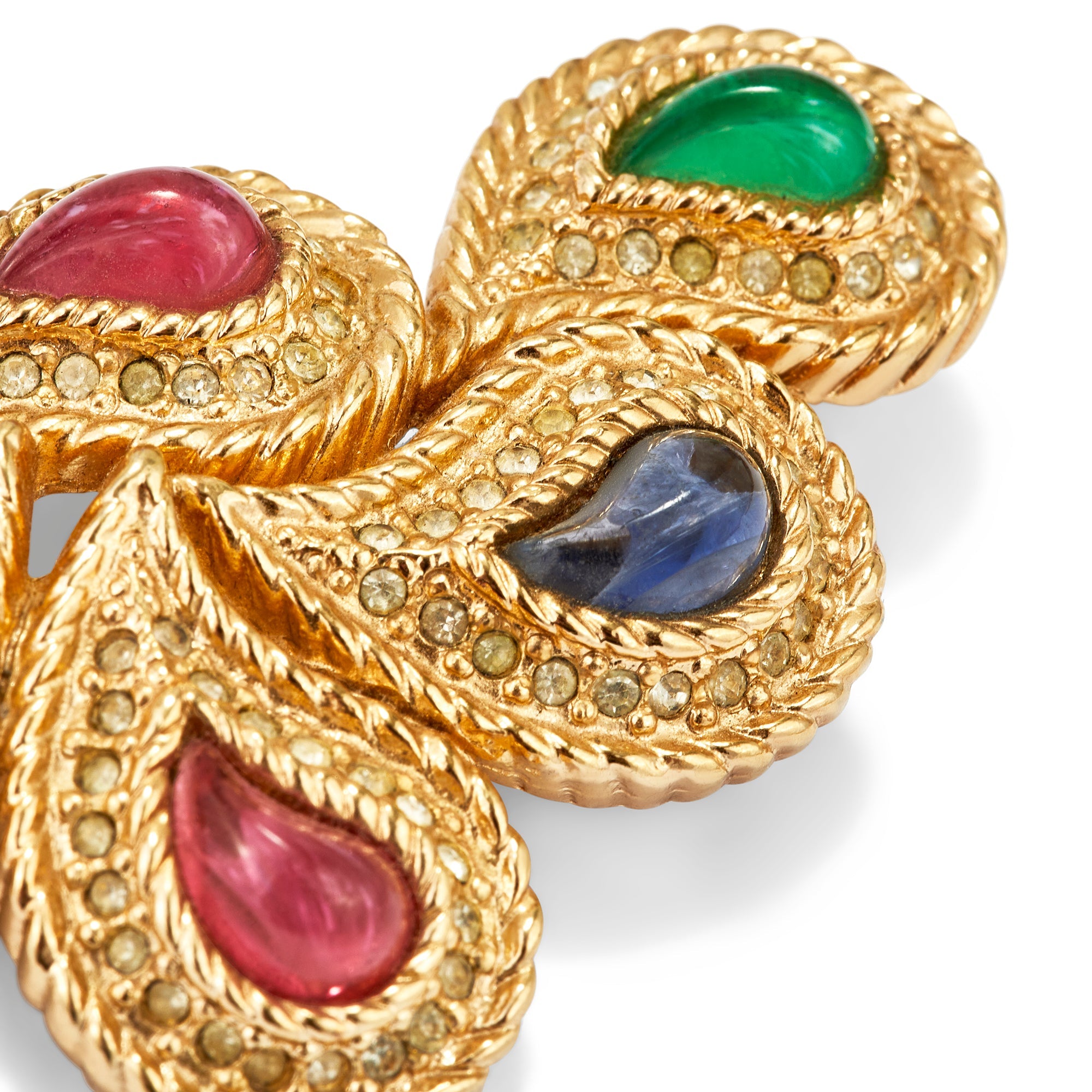 Detail · Cabochons and ropework