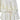1970s Edwardian Style Cream Chiffon Maxi Dress