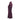 1970s Stirling Cooper Aubergine Wool Zip Up Dress