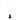 ARCHIVE - 1960s Trifari Large Black and Gold Trapeze Shaped Necklace