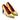1970s Yves Saint Laurent Gold Block Heel