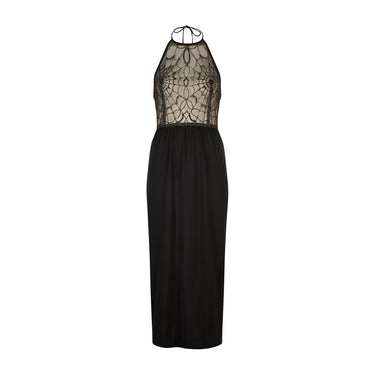 ARCHIVE - 1973 Jean Varon Documented Sheer Cobweb Bust Spider Beaded Dress