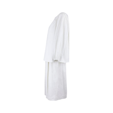 ARCHIVE - 1975 Yves Saint Laurent Runway White Cotton Skirt and Top Set