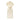 ARCHIVE - 1988 Runway Chanel Cream Silk Pleated Dress with Belt