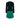 1983 Valentino Haute Couture Emerald Green Velvet and Wool Dress