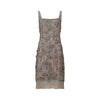 1990s Lindka Cierach Couture Beaded Shift Dress