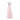 1990s Bespoke Pink Silk Maxi Dress with Rhinestones and Silver Lace