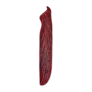 ARCHIVE - 1990s Bob Mackie Red Beaded and Sequin Dress