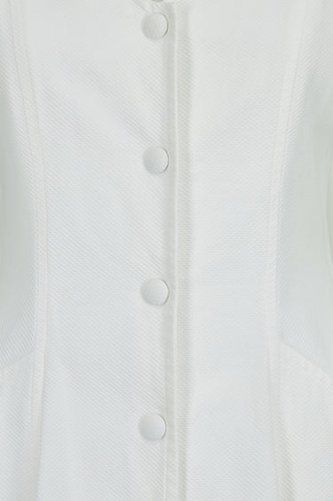 ARCHIVE - 1990s Catherine Walker Chelsea Design Co White Cotton Dress
