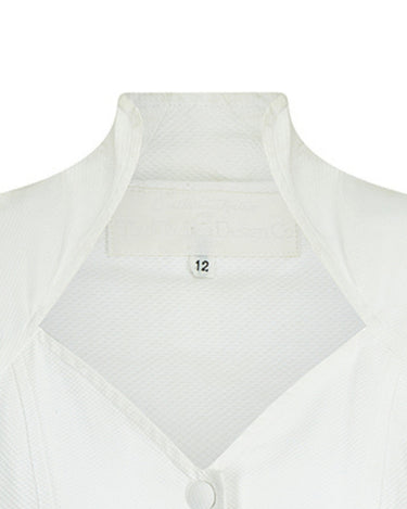 ARCHIVE - 1990s Catherine Walker Chelsea Design Co White Cotton Dress