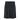 ARCHIVE - 1985 Runway Chanel Black Double Tiered Wool Mini Skirt