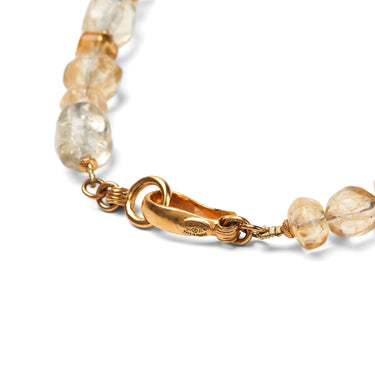 ARCHIVE - 1999 Chanel Topaz Resin Cross Pendant Necklace