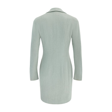 ARCHIVE - 1998 Christian Dior Runway Documented Seafoam Green Elongated Jacket