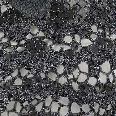 1998 Valentino Haute Couture Cashmere and Leather Embellished Jumper