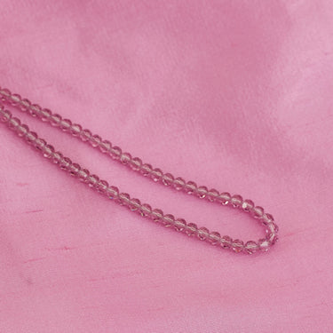 ARCHIVE - 1990s Ralph Lauren Pink Silk Maxi Dress with Crystal Straps