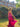 ARCHIVE - 2000s Valentino Pink Applique Maxi Evening Dress