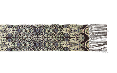ARCHIVE - 2004 Tom Ford for Yves Saint Laurent Chinoiserie Print Silk Scarf