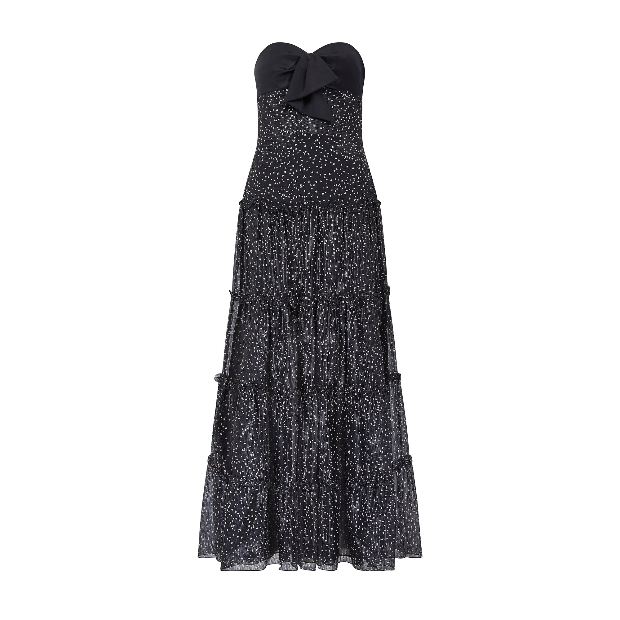 2004 Giorgio Armani Black Label Strapless Monochrome Dress – CIRCA VINTAGE