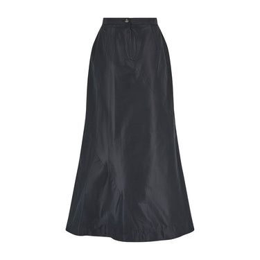 ARCHIVE - 2000s Vivienne Westwood Black Silk Maxi-Skirt