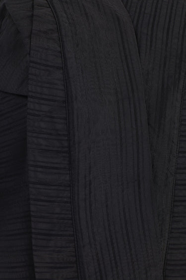 ARCHIVE - 2003 Alexander McQueen Runway Documented Black Silk Kimono Jacket