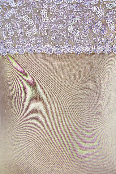 ARCHIVE - 2005 Oscar De la Renta Runway Crystal Beaded Silk Dress