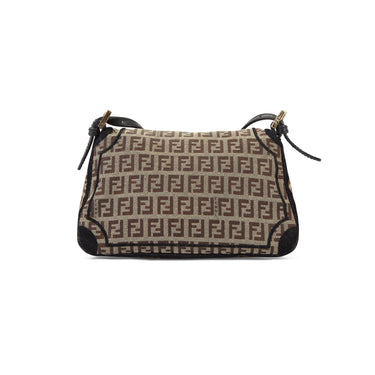 ARCHIVE - 2007 Fendi Mini Mamma FF Motif Baguette Bag