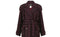 Runway Metiers d’Arts Chanel Purple Tweed Tartan Coat