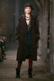 Runway Metiers d’Arts Chanel Purple Tweed Tartan Coat