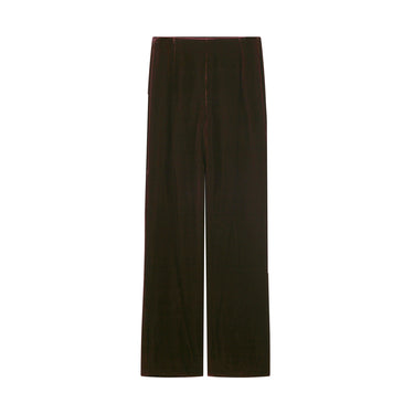 2013 Jean Paul Gaultier Haute Couture Burgundy Tunic Trouser Suit