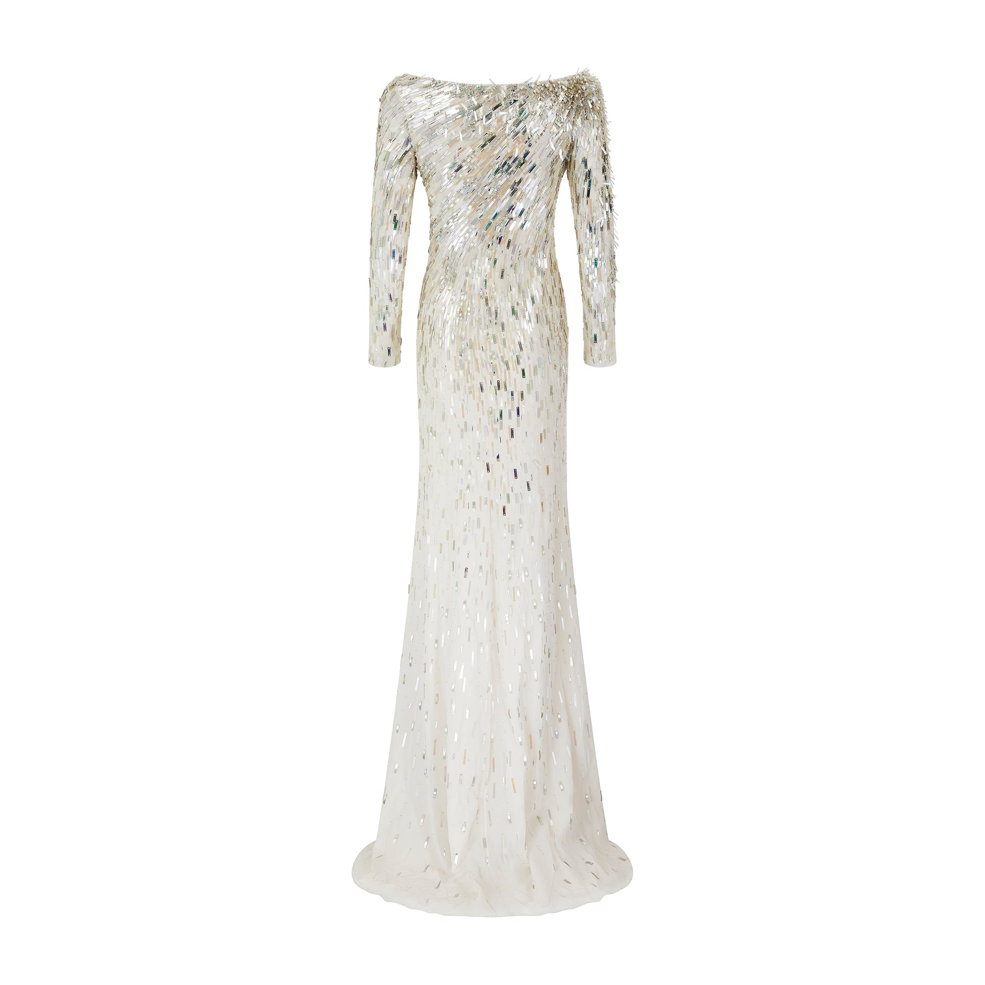 jenny packham champagne dress Jenny Packham Only You Embellished Empire Gown