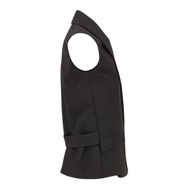 2014 Balenciaga Black Wool Tuxedo Waistcoat Jacket