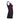 ARCHIVE - 2015 Christian Dior Navy Swing Waistcoat with Fuchsia Embroidery
