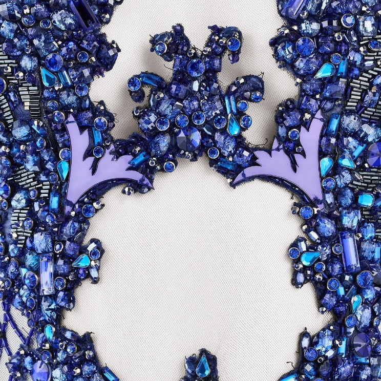 julien macdonald blue dress Womens Star by Julien MacDonald Blue Sleeveless Fitted Midi Dress US 12