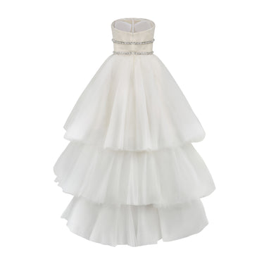 2016 Oscar De La Renta Runway 2-Looks-in-1 Three Tier Tulle Wedding Dress