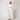Late 1930s Early 1940s White Crepe Wedding Dress