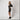 1986 Runway Chanel Gold Black Silk Dress with Detachable Puff Sleeves