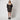 1986 Runway Chanel Gold Black Silk Dress with Detachable Puff Sleeves
