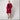 ARCHIVE - 1960s Balmain Demi Couture Red Boucle Wool Coat