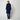 1940s Miss Los Angeles Forstmann Navy Wool Swing Coat