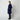 1940s Miss Los Angeles Forstmann Navy Wool Swing Coat