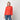 1980s Yves Saint Laurent Orange High Necked Silk Blouse