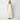 1960s Malcolm Starr White Brocade Empire-Line Wedding Dress