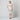 1960s De-Jans Pearl White Beaded Top and Skirt