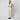 1970s Cream Jumpsuit with Crochet Waist Panel and Coat Ensemble