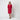 1960s French Couture Red Wool Applique Dress Suit