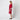 1960s French Couture Red Wool Applique Dress Suit