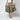 1950s Box Pleat Novelty Print Night Scene Skirt